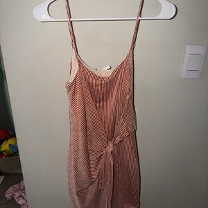 Striped Sleeveless Dress